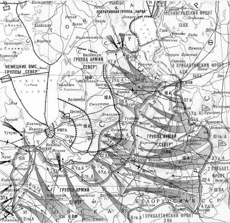 Июль 1944. Битва за Псков