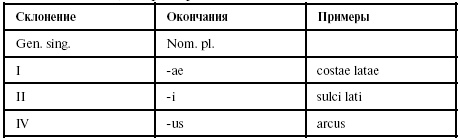 Латинский язык для медиков. Конспект лекций