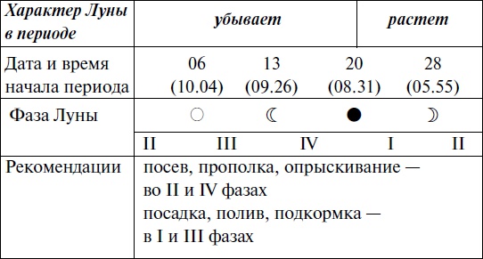 Что и когда сажать, защищать и удобрять. Календарь садовода до 2019 года