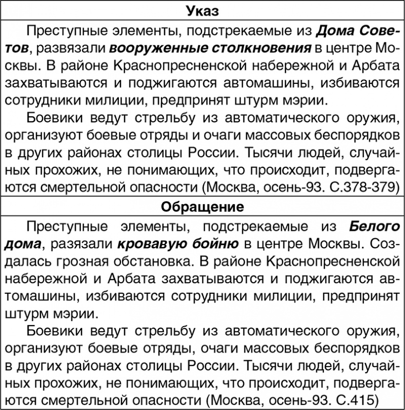 Расстрел "Белого дома". Черный Октябрь 1993 года