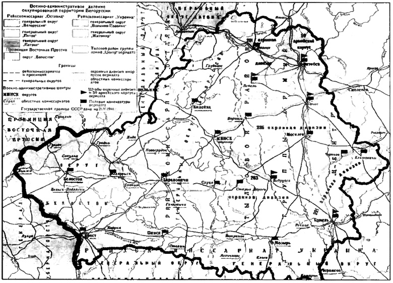 Коричневые тени в Полесье. Белоруссия 1941-1945