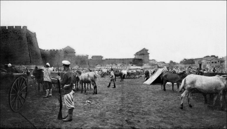 1900. Русские штурмуют Пекин