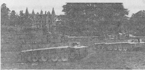 Немецкие танки в бою