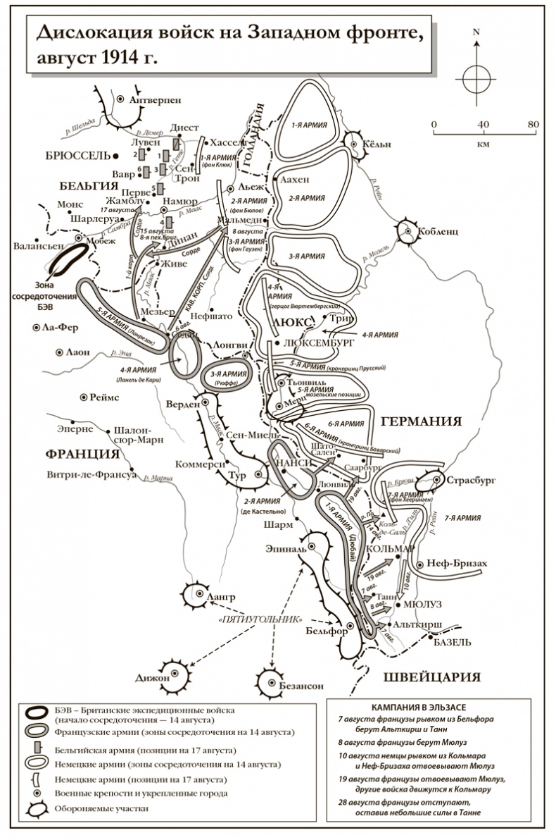 Первая мировая война. Катастрофа 1914 года