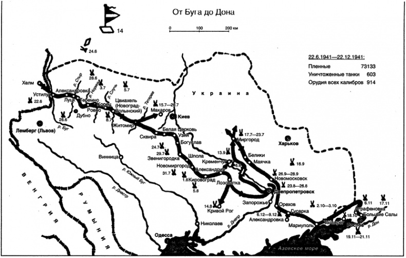 14-я танковая дивизия. 1940-1945