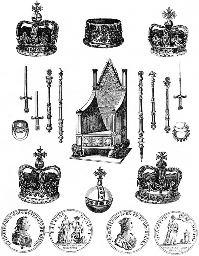 Сокровища британской монархии. Скипетры, мечи и перстни в жизни английского двора