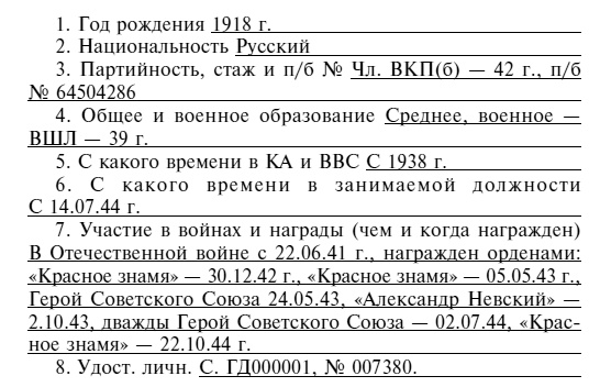 Советский ас Григорий Речкалов, дважды Герой Советского Союза. Дневники, документы, воспоминания