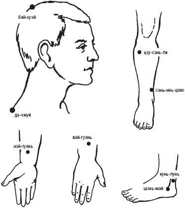 Лечебные точки организма. Снимаем боли в суставах и мышцах, укрепляем кожу, вены, сон и иммунитет
