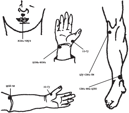 Лечебные точки организма. Снимаем боли в суставах и мышцах, укрепляем кожу, вены, сон и иммунитет