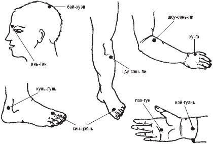 Лечебные точки организма. Снимаем боли в суставах и мышцах, укрепляем кожу, вены, сон и иммунитет