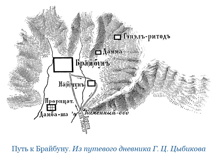 Буддист-паломник у святынь Тибета