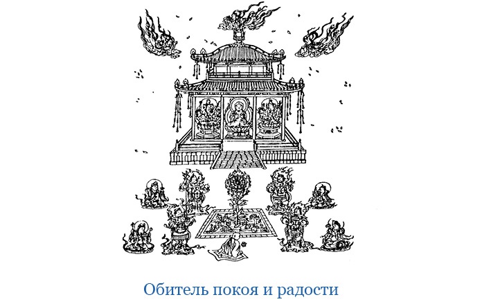 Буддист-паломник у святынь Тибета