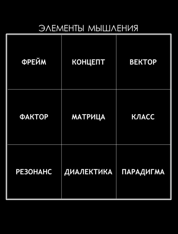 Матричный метод мышления. Принципы и приемы умственной работы