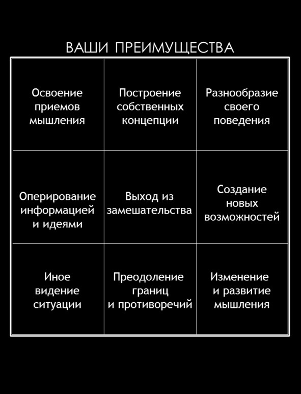 Матричный метод мышления. Принципы и приемы умственной работы