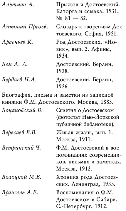 Три любви Достоевского