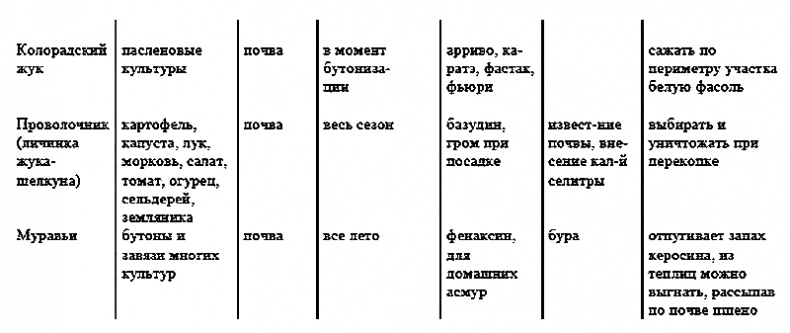 Годовой цикл работ в саду и огороде