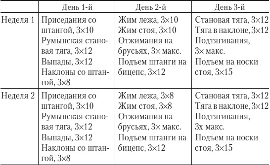 Силовой тренинг. Как нарастить силу, занимаясь без тренера