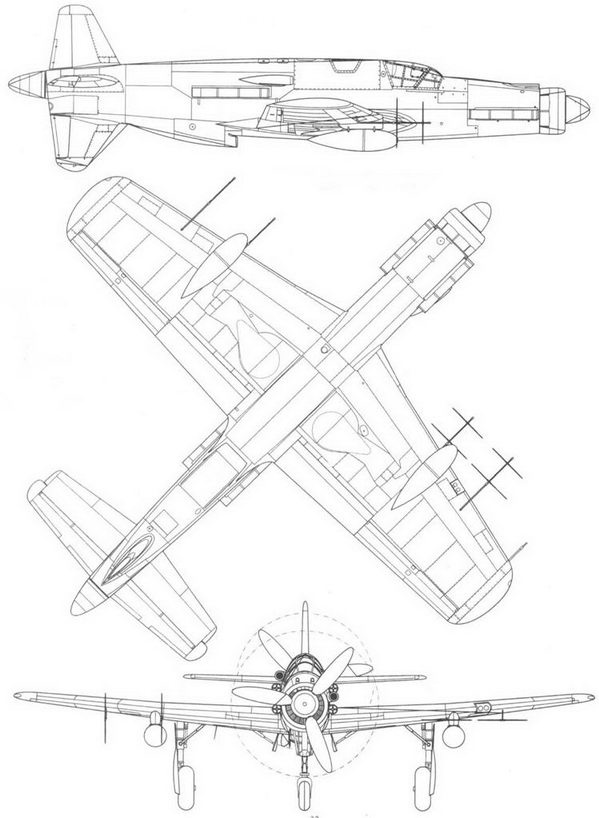 Do 335 «Pfeil». Самый быстрый поршневой истребитель. Часть 1