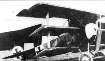 Боевое применение трипланов Fokker Dr I в Первой Мировой войне