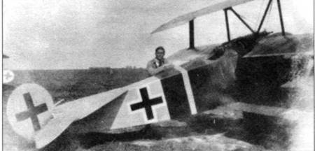 Боевое применение трипланов Fokker Dr I в Первой Мировой войне