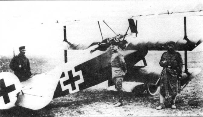 Боевое применение трипланов Fokker Dr I в Первой Мировой войне