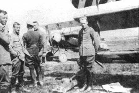 Боевое применение трипланов Fokker Dr I в Первой Мировой войне