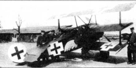 Боевое применение трипланов Fokker Dr I в Первой Мировой войне