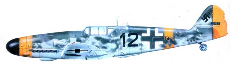 Messtrstlnitt Bf 109. Часть 6