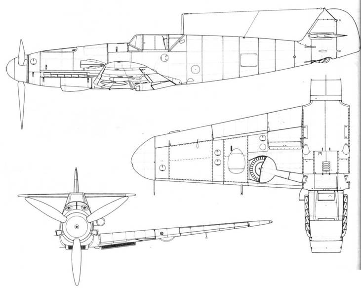 Messerschmitt Bf 109. Часть 4