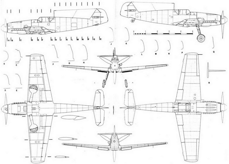 Messerschmitt Bf 109. Часть 3