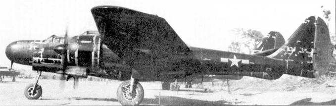 Nortrop P-61 BLack Widow. Тяжелый ночной истребитель США