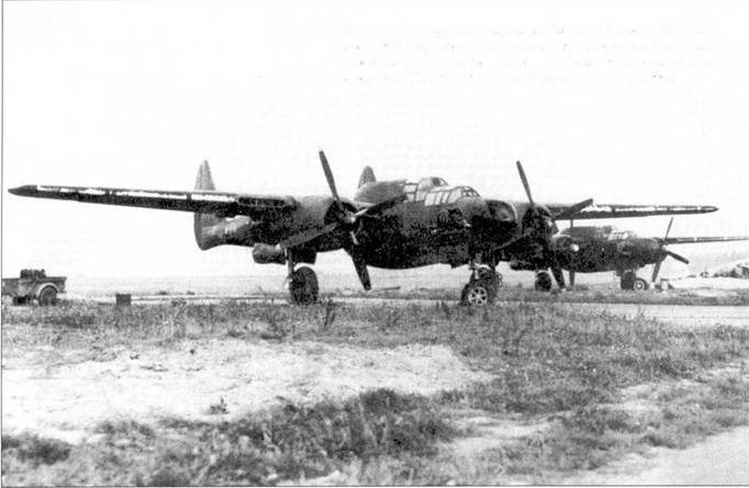 Nortrop P-61 BLack Widow. Тяжелый ночной истребитель США