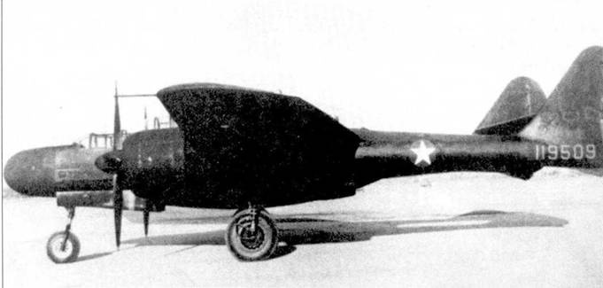 Nortrop P-61 BLack Widow. Тяжелый ночной истребитель США