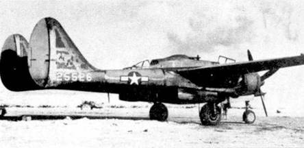 Nortrop P-61 BLack Widow. Тяжелый ночной истребитель США