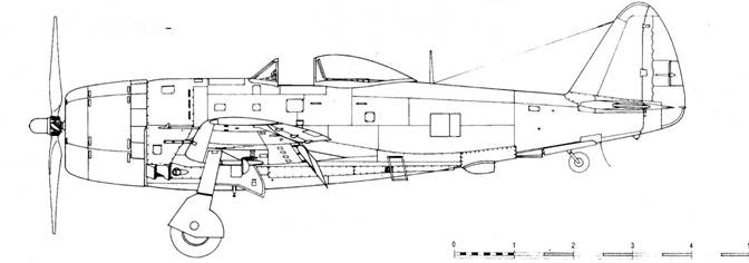 Р-47 «Thunderbolt» Тяжелый истребитель США