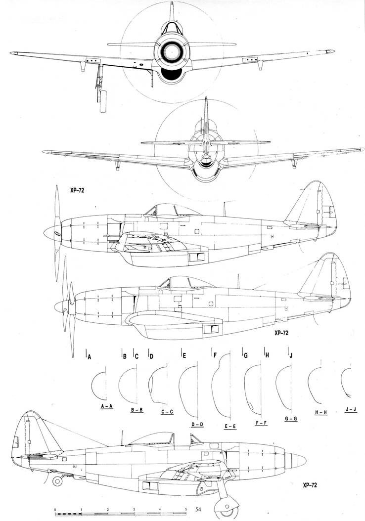 Р-47 «Thunderbolt» Тяжелый истребитель США