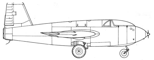 Me 163 ракетный истребитель Люфтваффе