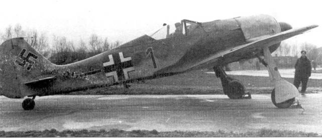 Асы люфтваффе пилоты Fw 190 на Западном фронте