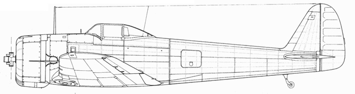 Ki 43 «Hayabusa» часть