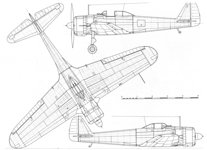 Ki 43 «Hayabusa» часть