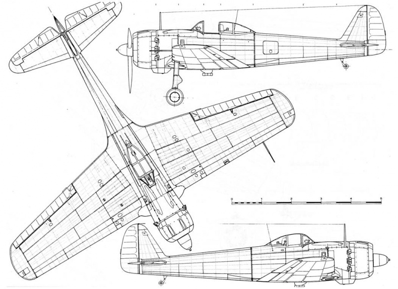 Ki 43 «Hayabusa» часть