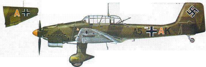 Ju 87 «Stuka» Часть