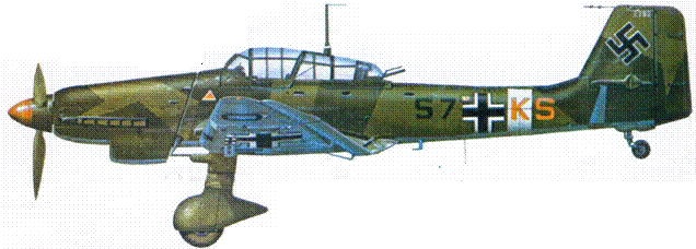 Ju 87 «Stuka» Часть