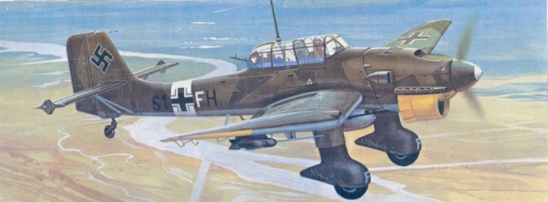 Ju 87 «Stuka» Часть