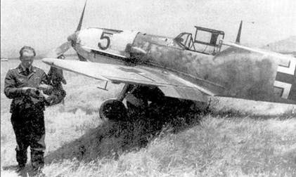 Асы Люфтваффе пилоты Bf 109 на Средиземноморье