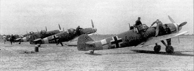 Асы Люфтваффе пилоты Bf 109 на Средиземноморье