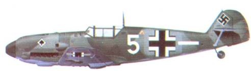 Асы Люфтваффе пилоты Bf 109 D/E 1939-41