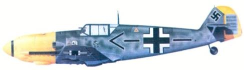 Асы Люфтваффе пилоты Bf 109 D/E 1939-41