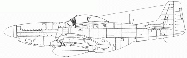 Р-51 Mustang – техническое описание и боевое применение