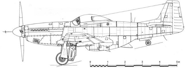 Р-51 Mustang – техническое описание и боевое применение